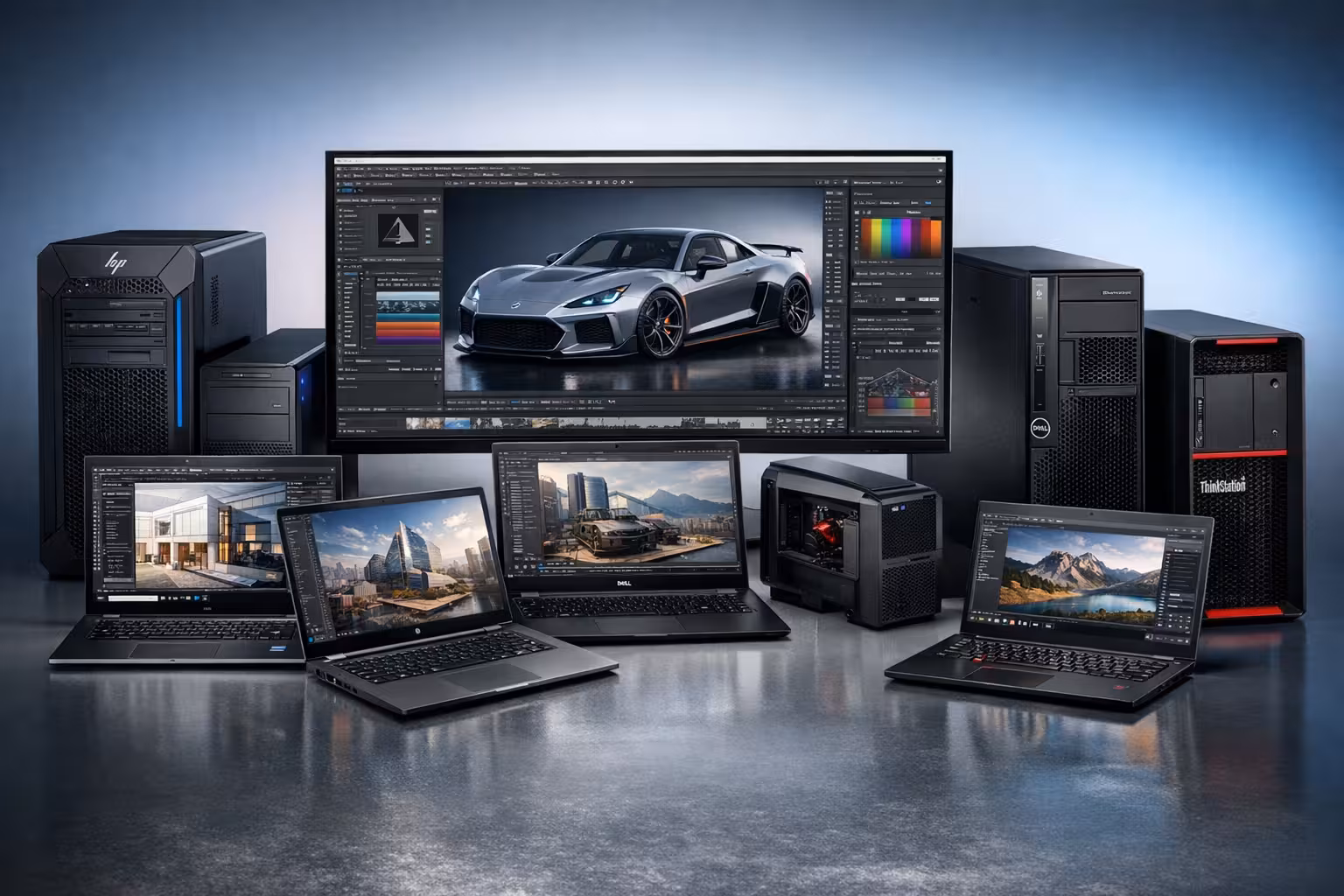 Estación de trabajo para arquitectura