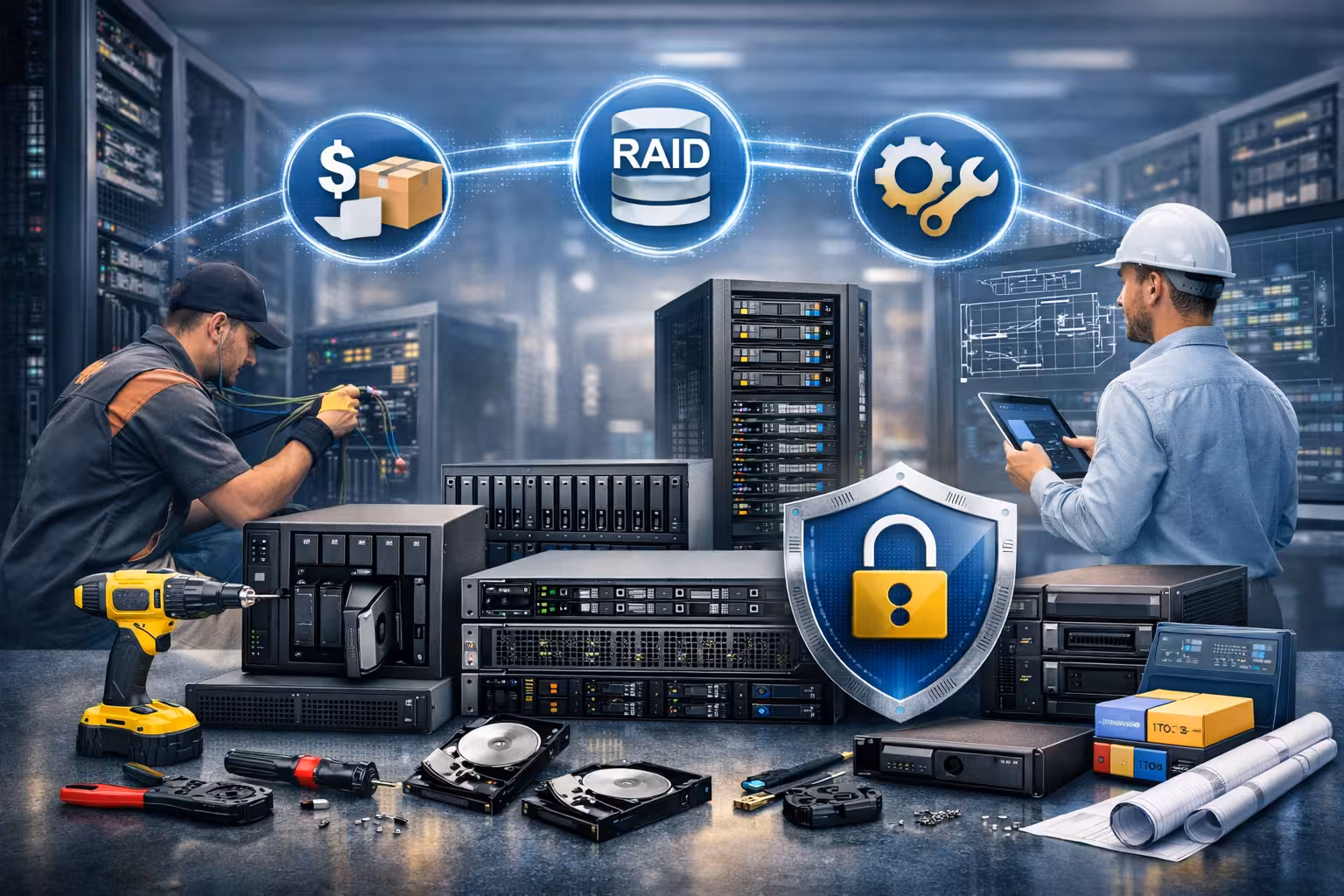 Servidores de Rack y NAS